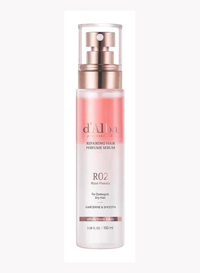 d'Alba Piedmont Italian White Truffle Professional Repairing Hair Perfume Serum, Protein Protection for Damaged Hair, Hair Styling, Fruity Floral Scent, Protien Hair Treatment 100ml - Image 1